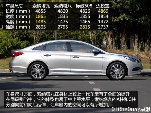 北京现代 索纳塔九 2015款 1.6T 自动DLX