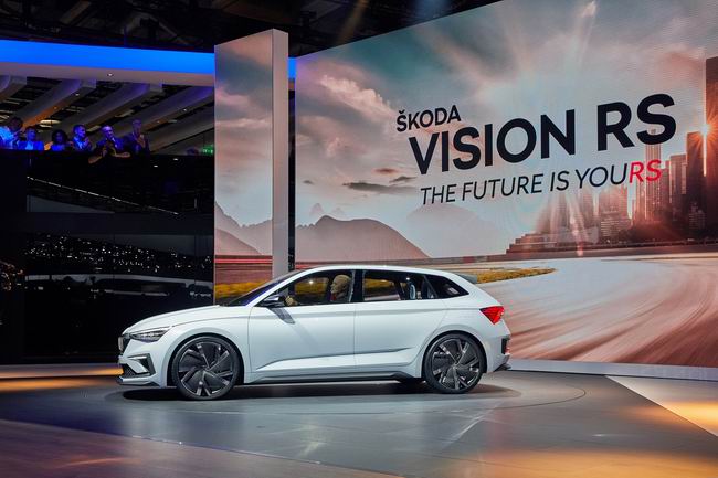 斯柯达VISION RS概念车在巴黎车展上 首次亮相