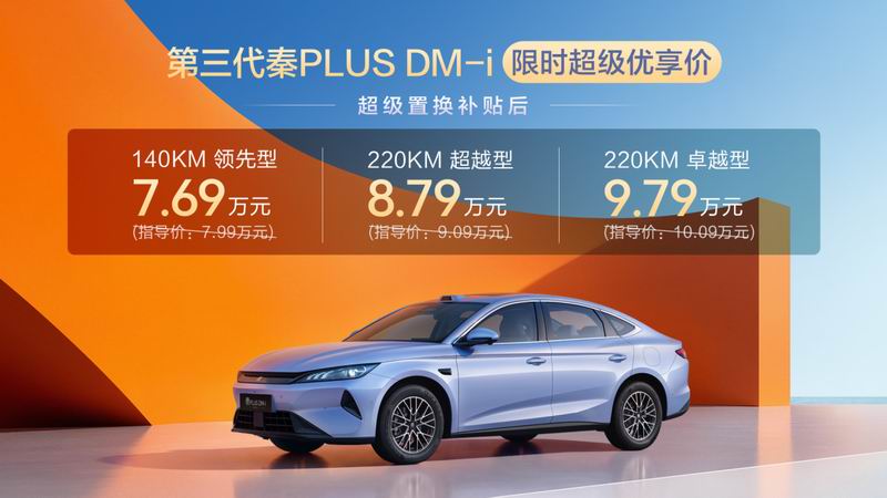 �������� PLUS DM-i ���� 7.69 ���� ������ͨ��ͥ��