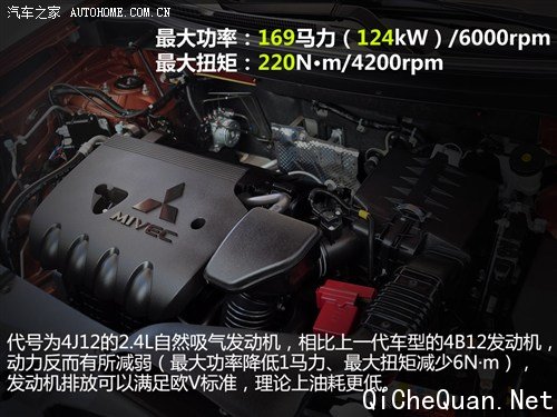 三菱三菱(进口)欧蓝德(进口)2013款 2.4L 四驱精英GT版 7座