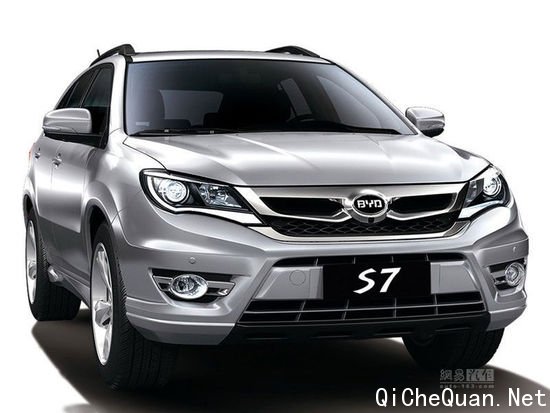 上海车展首发 比亚迪S7 SUV官方图片发布